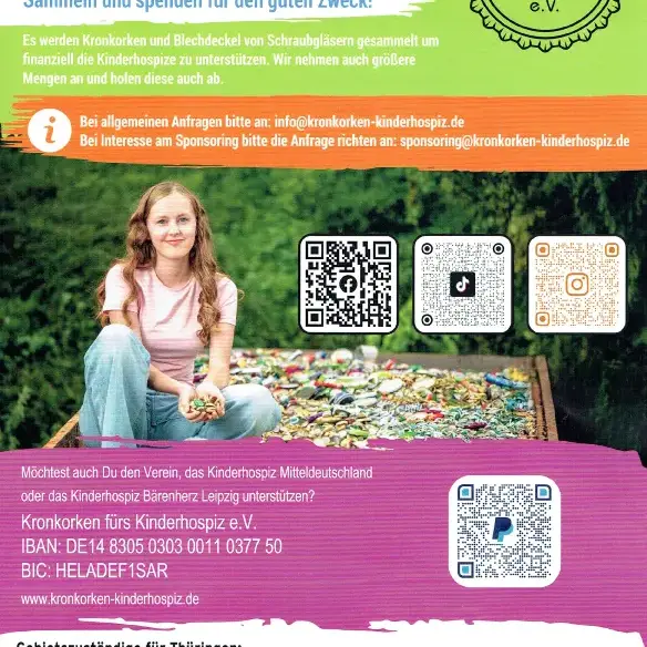 Kronkorken für das Kinderhospiz e.V.